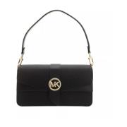 Zwarte Greenwich Schoudertas Michael Kors , Black , Dames