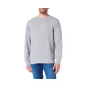 Klassieke Sweatshirts Uni Gant , Gray , Heren