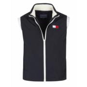 Stijlvolle Vest voor Mannen Tommy Hilfiger , Blue , Heren