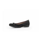 Elegant Ballet Flats Gabor , Black , Dames