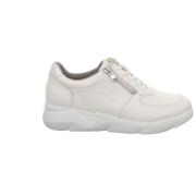 Dames Veterschoenen Waldläufer , White , Dames