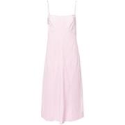 Marshmallow Roze Kant Jurk Jil Sander , Pink , Dames