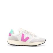 Mesh Lace-Up Sneakers Veja , Multicolor , Dames