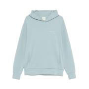 Blauwe Hoodie Klassieke Stijl Calvin Klein , Blue , Heren