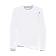 Witte Gelaagde Crew Neck Sweater Christopher Esber , White , Dames