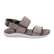 Grijze Sandalen Clarks , Gray , Heren