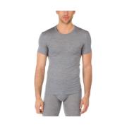 Basis Ronde Hals T-Shirt Calida , Gray , Heren