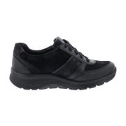 Casual Veterschoenen Mephisto , Black , Dames