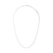 Zilveren Kabel-Link Ketting Hanger Tom Wood , Gray , Heren