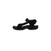 Comfortabele textielslipper Teva , Black , Heren