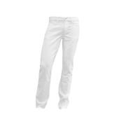 Licht Denim Pipe Jeans Alberto , White , Heren