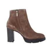 Suede Brown Womens Ankle Boot Paul Green , Beige , Dames