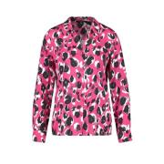 Roze Lange Mouw Blouse Taifun , Multicolor , Dames