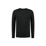 Casual Pullover Sweater Dstrezzed , Black , Heren