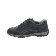 Nightblue Nubuk Veterschoenen Gabor , Blue , Dames