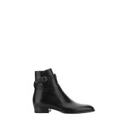 Wyatt Laarzen in Kalfsleer Saint Laurent , Black , Heren