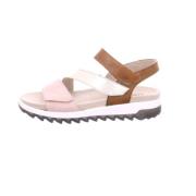 Neutrale Florenz Metallic Sandalen Gabor , Pink , Dames