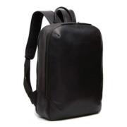 Bangkok Zwarte Leren Tas The Chesterfield Brand , Black , Unisex