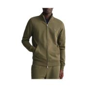 Stijlvolle Shield Full Zip Sweatshirt Gant , Green , Heren