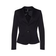 Stijlvolle Blazer voor Vrouwen Marc Cain , Black , Dames