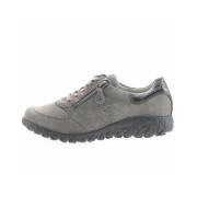 Metalen Trail Sneakers Waldläufer , Gray , Heren