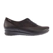 Veterschoenen Zwart Mephisto , Black , Dames