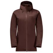 Donkerbruine outdoorjassen Jack Wolfskin , Brown , Dames