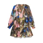 Aquarelle Garden Print Jurk Stine Goya , Multicolor , Dames