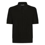 Sartoriale Polo Neck T-Shirt Dolce & Gabbana , Black , Heren