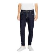 Blauwe Katoenen Jeans & Broek Antony Morato , Blue , Heren