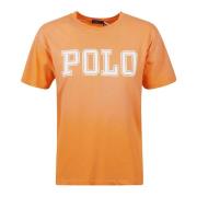 T-Shirt Ralph Lauren , Orange , Dames