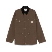 Sepia Bruin Utility Jack Carhartt Wip , Brown , Heren