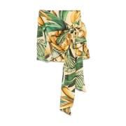 Gele Banaan Rok Farm Rio , Multicolor , Dames