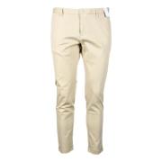 Stretch katoenen broek At.P.Co , Beige , Heren