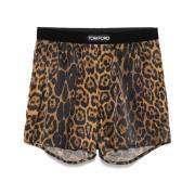 Animalier Bruin Elastisch Ondergoed Tom Ford , Brown , Heren