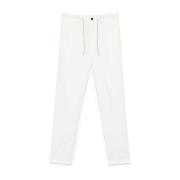 Witte Joggingbroek Eleventy , White , Heren