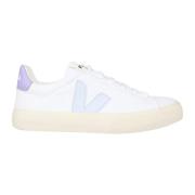 Stijlvolle Campo Sneakers Wit Blauw Veja , White , Dames