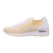 Gele Veterschoen Gebreide Sneaker Remonte , Yellow , Heren