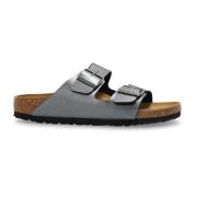 Arizina BS Slides Birkenstock , Gray , Dames