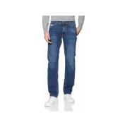 Straight Leg Jeans Bugatti , Blue , Heren