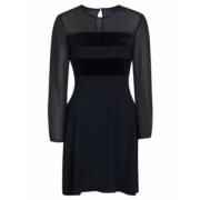 Elegante Jurk Tommy Hilfiger , Black , Dames