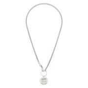 Munt Hanger Schakelketting Ketting Jean Paul Gaultier , Gray , Dames