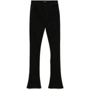 Bootcut Jeans Dames 7 For All Mankind , Black , Dames