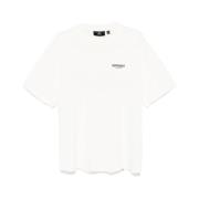 Grafische Print Katoenen T-shirt Represent , White , Heren