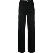 Straight Jeans Rotate Birger Christensen , Black , Dames