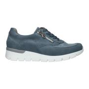 Comfortabele Ramona Sneaker Waldläufer , Blue , Dames