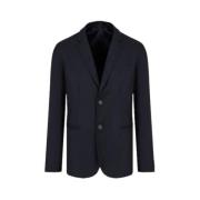 Heren Blazer Jas Giorgio Armani , Blue , Heren