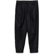 Navy Blauwe Chino Stijl Broek A.p.c. , Blue , Heren