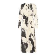 Neutral Art Lange Mouw Jurk InWear , White , Dames