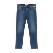 Slim Fit Denim Jeans met Medium Wassing Roy Roger's , Blue , Heren